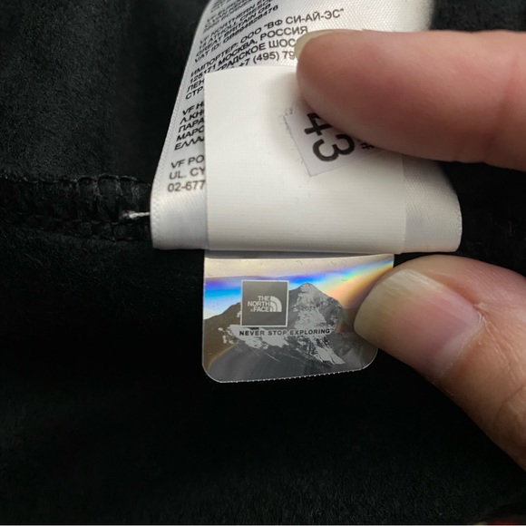 The North Face Men’s Half Dome Full Zip Hoodie Jacket TNF Black Sz S M XL - Picture 10 of 10